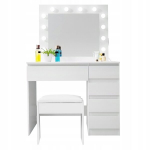 Kosmeetikalaud, Fluxar home, DR-1034, valge