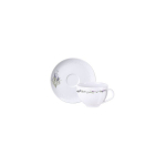 TRAMONTINA LILLA 250ML PORTSELANIST TEETASS + ALUSTASS, 3 TK.