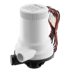 Paadipump 12V 1600GPH 2 sisselaskeavaga