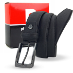 Pierre Cardin nahkrihm meestele, must