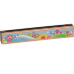 Harmoonika - GOKI - Rahu ja armastus - 24 tonni - Puit ja plastik - 3-aastastele ja vanematele lastele