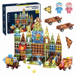 Magnetilised ehitusklotsid Click4toys, 147 tk