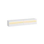 TV-alus, 147 x 35 x 30 cm, Lumivalge, TV-alus, VASAGLE LTV133B02, 147 x 35 x 30 cm, Lumivalge