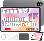 Blackview Tab 20 Wifi Gemini AI 2.0, 10.1" Android 15 2.4G+5G Wifi, 12 GB+64 GB-SD 2 TB 6600mAh - Hall