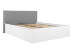 Voodi Black Red White Tetrix, 160x200 cm, valge/hall