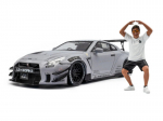 Diecast mudel Solido S1805821 Nissan Gt-R (R35) W/ Liberty Walk Body Kit 2.0 2024 1/18