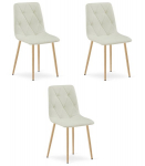 3-osaline toolikomplekt Leobert Libra, valge