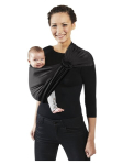Kandelina Love Radius No Knot Little Wrap, Antratsiit/Must