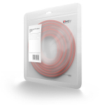 V&otilde;rgukaabel - Cat.6A S/FTP 10m RJ45 500MHz vask 26AWG punane, Raudonas