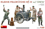 Liimitav mudel MiniArt 53011 Kleine Feldk&uuml;che Hf.14 with Crew 1/35