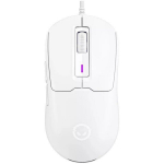 LORGAR Jetter 357, m&auml;nguri hiir, LORGAR MSA10, Ultralight Wired Gaming Mouse Advanced, white LRG-MSA10-WH