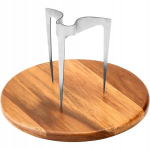 Lurch Kingi taldrik/laud hamburgeritele vardaga, 20 cm