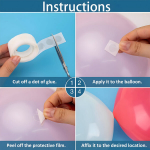 &Otilde;hupallivanikute komplekt erinevateks pidustusteks LIVMAN 034 koos &otilde;hupallipumbaga, 126 osa