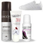 Komplekt valge nahkjalatsi hoolduseks, Coccine&reg;