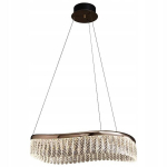 Marsille 50 Led ripplamp, 30w, kuld/valge, 50cm