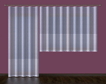 Markizeta kardin Eryka, 150x250 cm, valge