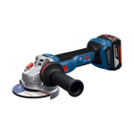 Akuga nurklihvija Bosch GWS 18V-11 Professional, 18 V, ilma aku ja laadijata