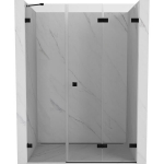 Du&scaron;iuks Mexen Lunar-F, kokkupandavad, parempoolsed, 130 cm, l&auml;bipaistev/must