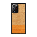 Man & Wood kalaluu oranž &uuml;mbris Samsung Galaxy Note20 Ultra jaoks