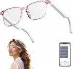 T&otilde;lkeprillid Bluetooth 5.4, 144 keelt, valged