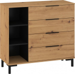 Kummut Meblocross Fresh FRE-04, tamm/must