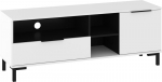 Televiisorialus Meblocross Fresh FRE-11, valge/must