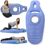 T&auml;ispuhutav madrats rasedatele LIVMAN HZL-152X, mille keskel on avaus k&uuml;lili lamamiseks