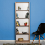 Raamaturiiul Ktp-350-Ss-1, 64x182x26 cm, pruun