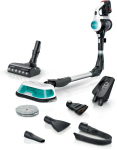 Bosch tolmuimeja BCS71HYG4 Cordless 2-in-1 hoover, vacuuming and mopping Unlimited 7 ProHygienic Aqua valge