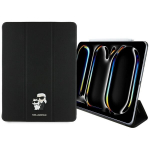 Karl Lagerfeld KLFC13PM24SAKCK iPad Pro 13" 2024 Book Cover czarny|black Saffiano Magnetic Karl &Choupette