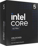 INTEL Core Ultra 5 protsessor taktsagedusega 5,2 GHz ja 24 MB vahem&auml;luga.
