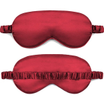 Magamismask, Silmademask, punane, Siid, Uni, Tumedus, L&otilde;&otilde;gastus, Universaalne
