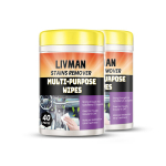 Multifunktsionaalsed auto sisepuhastuslapid 2 pakki (80 tk.) LIVMAN HM-E03