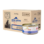 Almo Nature HFC Tuna with Clams tuunikala ja karpidega konservtoit kassidele, 70g x24