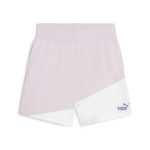 PUMA naiste vabaajap&uuml;ksid PUMA POWER 5" Shorts TR Grape Mist - 67874660, roosa