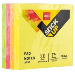 Kleeplokid 76x76mm 400K mix DELI