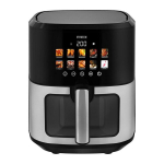 &Otilde;hufrit&uuml;&uuml;r - N'oveen AF770 X-LINE &Otilde;livaba 6,5 L 10 Automaatset programmi 200 &deg;C Must, H&otilde;be