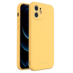 Wozinsky Color Case silikoonist painduv vastupidav &uuml;mbris iPhone XS Max kollane (kollane)