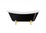 Vann Besco Amelia B&W 190, Black/White+Gold (ilma sifoonita, &uuml;levooluavaga)