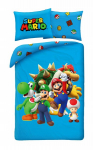 Laste voodipesukomplekt 140x200 Super Mario mikrokiust