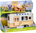 Bluey seikluskaravan figuuridega