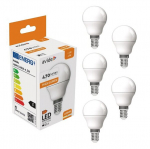 Avide LED-pirn G45 4,5W E14 4000K 5 tk