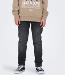ONLY & SONS poiste teksap&uuml;ksid 22032845*02, must/wash