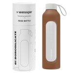 Wessper B1 motwation klaaspudel 1000ml koos sobivuse m&otilde;&otilde;tmisega lekkekindel