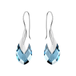 Naiste k&otilde;rvar&otilde;ngad Diamond Sky &bdquo;Baroque II (Aquamarine Light Chrome)&ldquo; koos Swarovski kristallidega