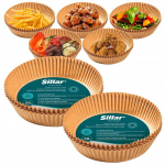 Rasvavaba frit&uuml;&uuml;rimaterjal 100 tk &uuml;mmargune 23cm paber