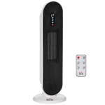 HOMCOM k&uuml;ttekeha Ventilaator 2000W Elektrik&uuml;ttekeha Keraamiline k&uuml;ttetorn kaugjuhtimispuldiga 24-tunnine taimeri V&otilde;nkek&uuml;ttekeha K&uuml;ttekeha 21 x 21 x 63,5 cm