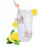 Ecarla klaas &otilde;lgedega, liblikatega, 500 ml