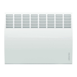 Elektriline konvektor F-120 Atlantic 1000 W seinale paigaldatav ruumidele kuni 12 m&sup2; Valge