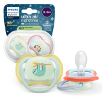 Philips Avent Ultra Air Night Time lutt, 0-6 kuud, 2 tk, helesinine/heleroheline